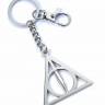 The Carat Shop Harry Potter - Deathly Hallows Keychain and Pin Badge Set