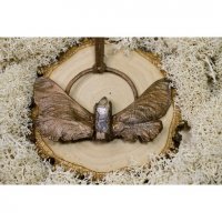Leaf Butterfly Pendant Necklace