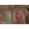 Heart-Skull Pin Badge