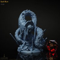 Death Wyrm Figure (Unpainted)