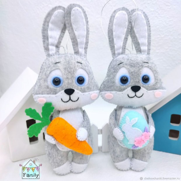 Easter Bunny Plush Toy