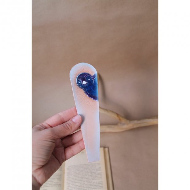 Curious Penguin Bookmark