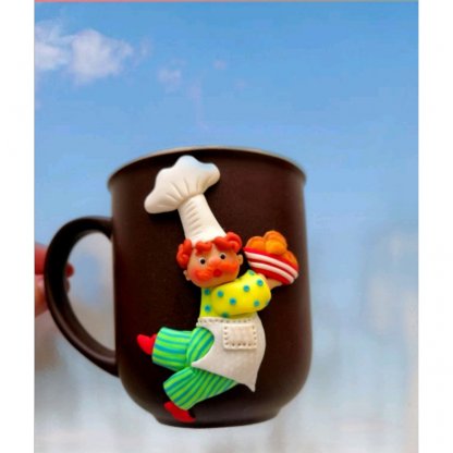 Cook Mug With Decor