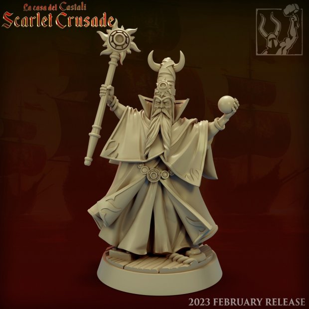 Solar Mage Figure (Unpainted)