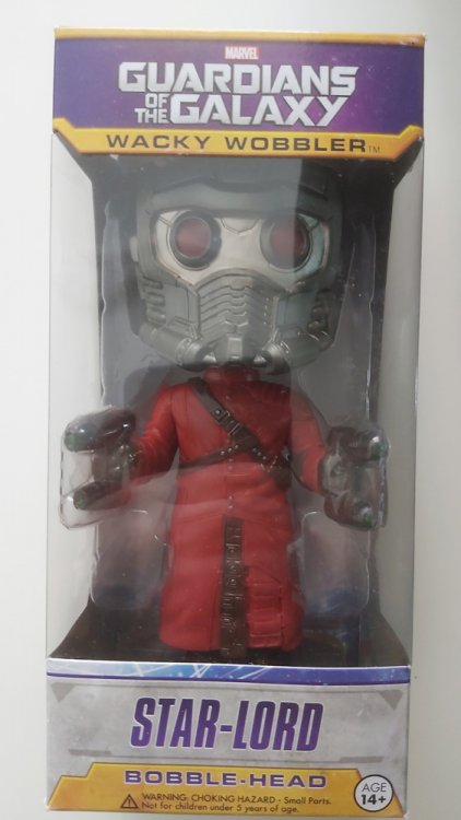 Funko Guardians of the Galaxy - Star-Lord Wacky Wobbler Figure (Used)