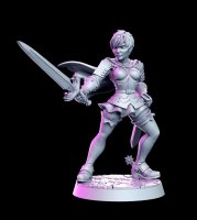 Helmet with sword Figure (Unpainted)