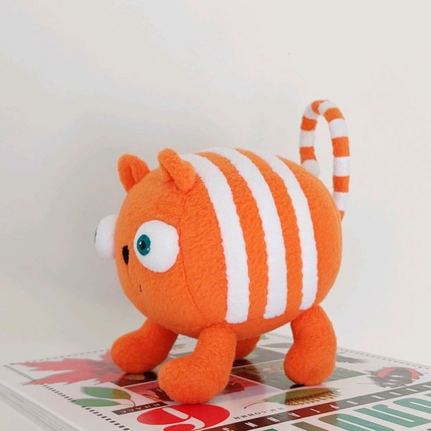 Cube Cat Soft Toy