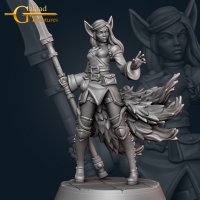 Kitsune guardian Figure (Unpainted)