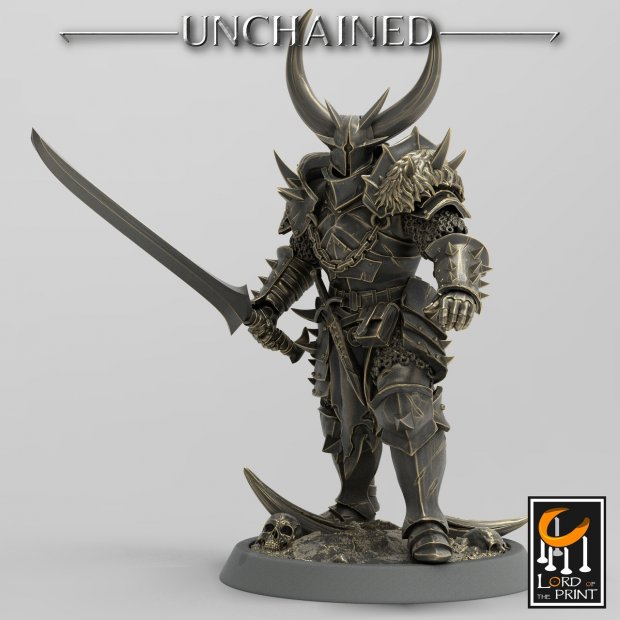 Chosen One Warrior 12 Figure (Unpainted)
