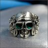 Kamikaze with Skull in Helmet Ring