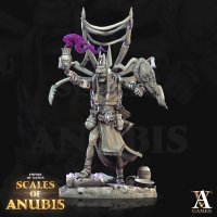 Dark priest with bird Figure (Unpainted)