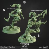 Elven Grove Wanderer Figure (Unpainted)