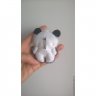 Panda In Bow Tie Brooch
