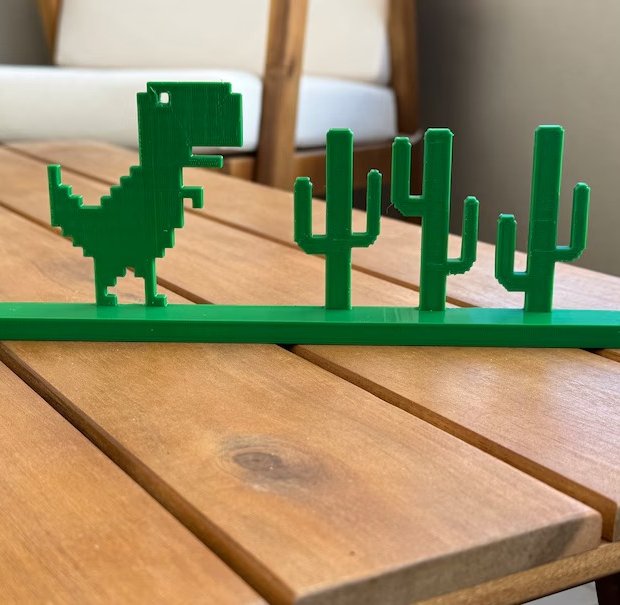Google Chrome - Dinosaur T Rex Figure