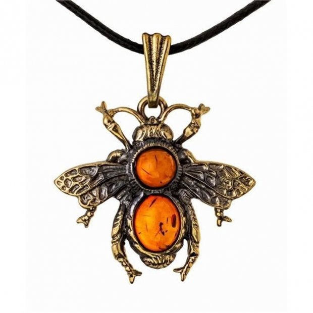 Bee Pendant Necklace