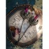 Crimson Moon Hairpin