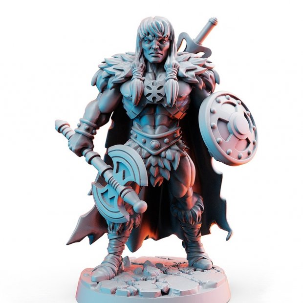 King Kull Figure (Unpainted)