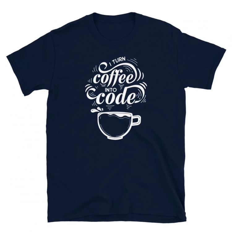 Turn Coffee Into Code Unisex T-Shirt