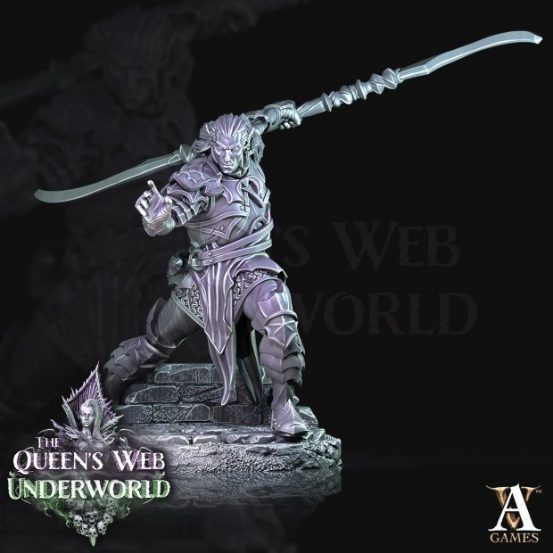 Mithrazym Dark Shadow Figure (Unpainted)