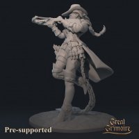 Monster Hunter Girl Figure (Unpainted)