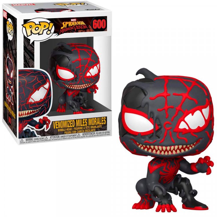 Funko POP Marvel: Spider-Man Maximum Venom - Venomized Miles Morales Figure