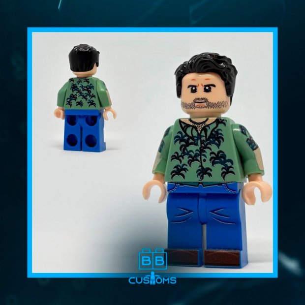Miami Crime Boss Inspired Figure