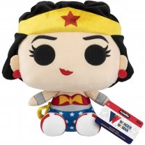 Funko POP Plush: Wonder Woman 80th - Classic Wonder Woman (1950's) Plush Toy