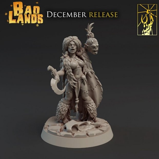 Nadya "Secateur" Figure (Unpainted)