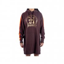 Bioworld Harry Potter - Hogwarts School Of Witchcraft Gold Foil Oversized Hoodie