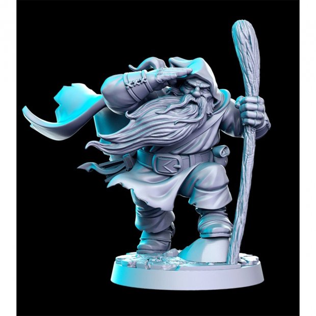 Parkal the Wanderer Figure (Unpainted)