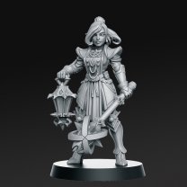 Zoe Tsun Inquisitor Figure (Unpainted)