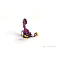 Handmade Purple Scorpion Figure