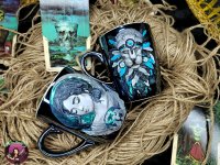 Shaman and the Moon Paired Mugs