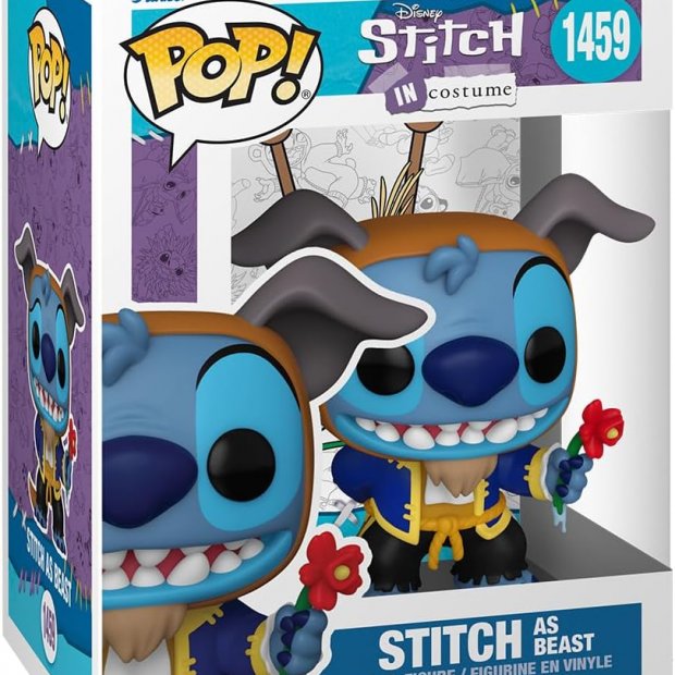 Funko Pop Disney: Lilo & Stitch - Stitch as Beast Figure