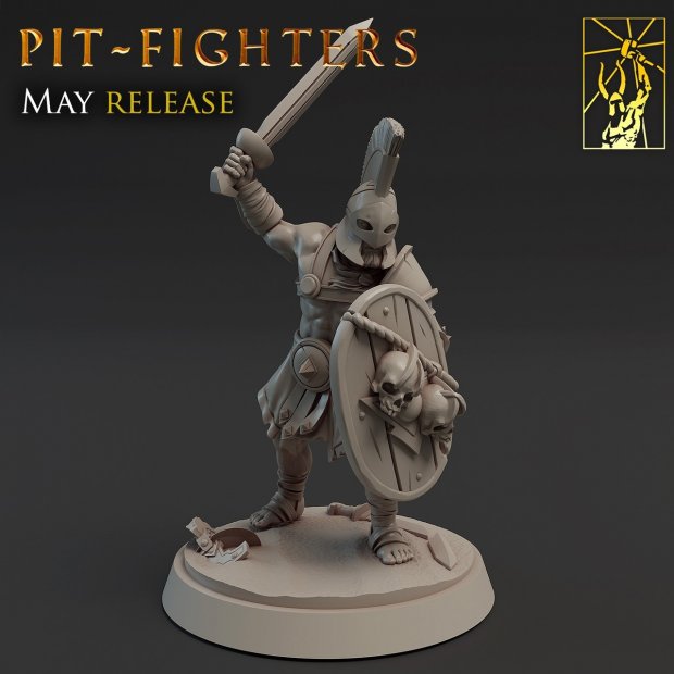 Gladiator Publipore Figure (Unpainted)