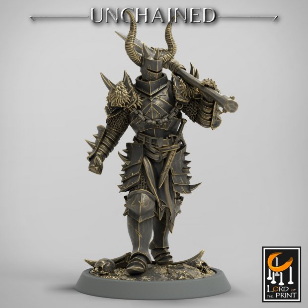 Chosen One Warrior 13 Figure (Unpainted)