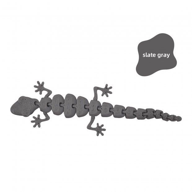3D Printed Articulated Gecko Fidget Toy V11