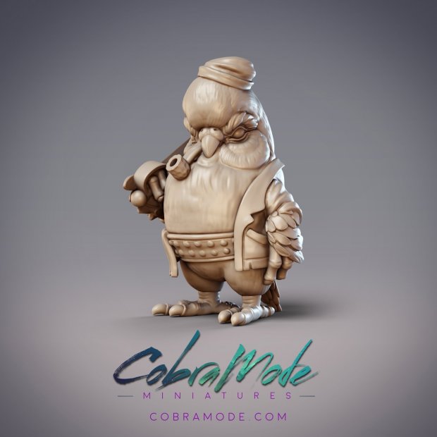 Beast Sea Watchman Figure (Unpainted)