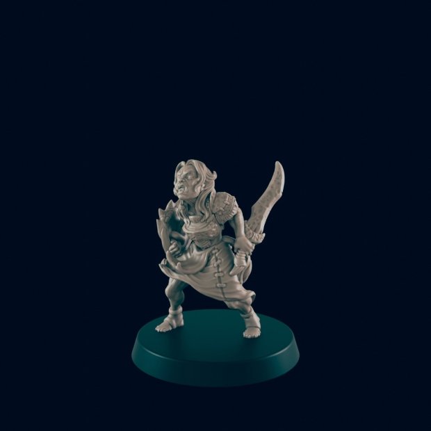 Hughes Jackork Figure (Unpainted)