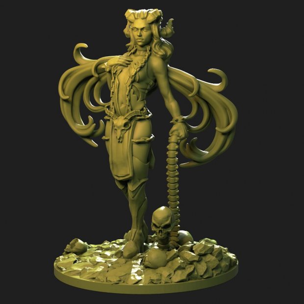 Succubus Figure (Unpainted)