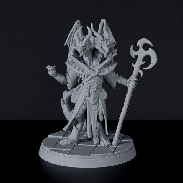 Nul Two-Headed Figure (Unpainted)
