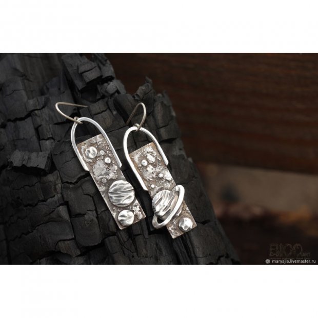 Space Scenery Earrings