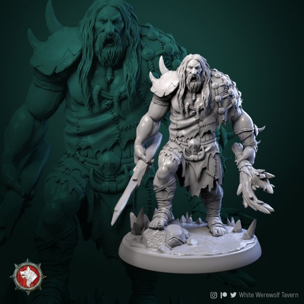 Mountain giant Figure (Unpainted)