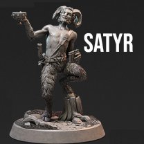 Satyr Figure (Unpainted)