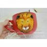 Proud Lion Mug With Decor