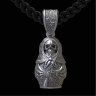 Death With AK-47 Pendant Necklace
