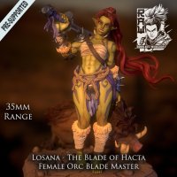 Losana - The Blade of Hacta Figure (Unpainted)
