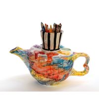 Bright Colors Teapot