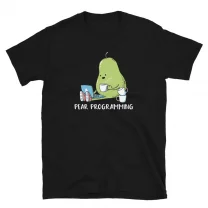 Sweet Pear Programming Coffee Coding Unisex T-Shirt