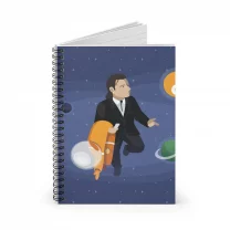 Confused Travolta Meme Spiral Notebook